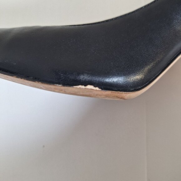 Sam Edelman Margie black patent leather high heels size 8 - Picture 9 of 13